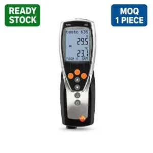 Testo 635 1 Temperature Humidity Meter Dual Channel Dew Point Pressure Dew Point Measurement for HVAC Laboratory Industrial