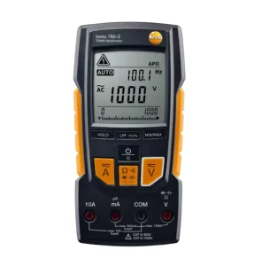 Testo 760 3 (0590 7603) Digital Multimeter with Type K TRMS and 1,000 V Range