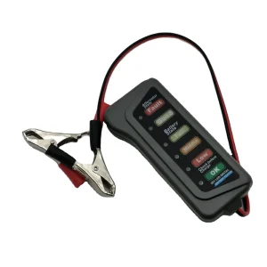 The 12V LED Battery Tester Is Suitable for Detecting Batteries in Electric Vehicles Motorcycles Cars and Other Vehicles