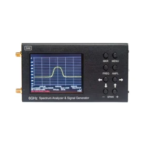 The SA6 6GHz 3.2 “Handheld Spectrum analyzer supports 35 6200MHz signal generator spectrometer