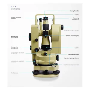 Theodolite J2-2 Angle Measuring Instrument High Precision 2 Seconds Optical Made in China