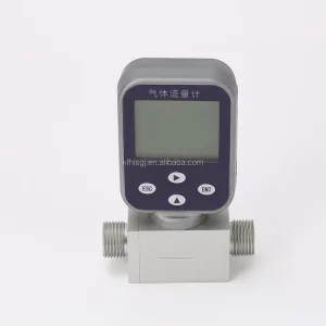 Thermal Gas Mass Flow Meter Digital LCD Display DN10 Micro flow Compressed Air Fluid Controller OEM Customizable High Accuracy