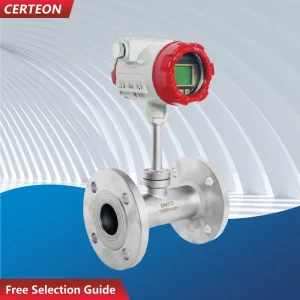 Thermal Mass Flow Meter Gas Flow Meter Nitrogen Argon Natural Gas RS485 4-20mA Flange Digital Flow Sensor DN15-DN50