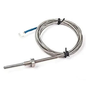 Thermal Mass Flow Meter Integrated NTC Temperature Sensor 0.1C Accuracy 40 250 Operating Range for Gas Air Flow