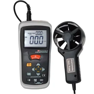 Thermometer Wind Speed Meter Anemometer Sensor
