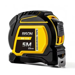 Thick Hard Wear-resistant Drop Resistant Self-winding Stainless Steel Tape Measure Rubber Shell 3m-10m Compact Design Custom