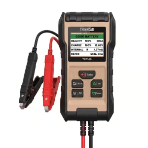 Thinkcar Battery Tester BTB360 Strong Clamp Car Battery CCA Analyzer Suitable for 12V Bbattery Car Boat Truck Motorcycle