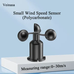 Three Cups Meteorological Site Tower Crane RS485 ABS Outdoor Wind Marine Anemometer Air Speed Gauge XS WSS01 0.1m/s DC
