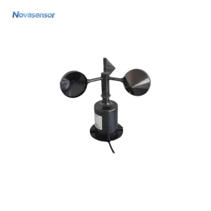 Three Cups Weather Station Anemometer Wind Speed Velocity Sensor Transducer 0.01m/s Resolution 10~50 Temperature Range