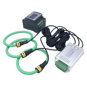 Three Phase Energy Monitoring Meter with Rogowski Coils High Accuracy Class 1.0 Modbus RTU M bus Communication
