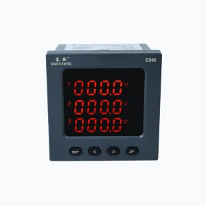 Three Phase Four Wire Digital Display Network Multifunctional Power Meter RS485 Communication IP65 Protection Class 0.5 Accuracy