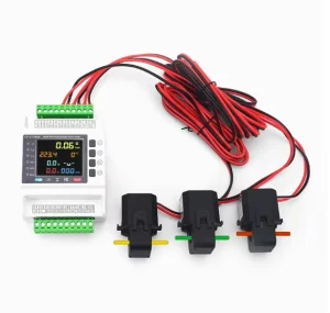 Three-Phase Four-Wire Secondary WiFi Smart Meter Tuya App Control Mutual Induction Type Overcurrent Protection