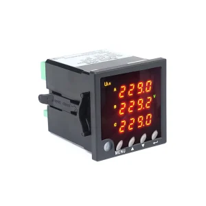 Three Phase Intelligent Digital Display Energy Meter Multi Function Panel with Remote Communication Feature