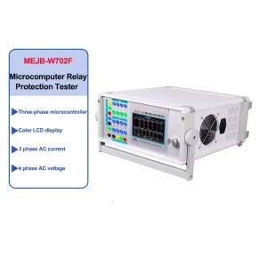Three Phase Microcomputer Relay Protection Tester AC 240V 0.5% Accuracy Relay Test Kit Parameter Measuring Instrument