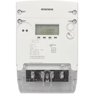 Three Phase Prepayment Electricity Meter with 100A LCD Display Class1.0 Accuracy