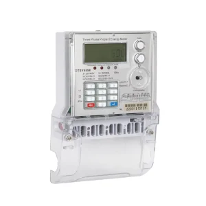 Three Phase STS Keypad Electric Meter Prepaiid Meter