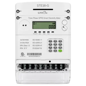 Three Phase Smart Prepaid Electricity Meter STS GPRS 3*230 400V 100A Remote AMI Meter for Utility Energy Management
