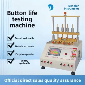 Three or Four Station High Accuracy Switch Button Life Tester Testing Machine