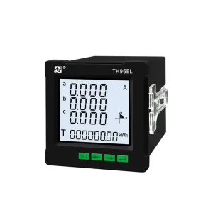 Three phase Digital Multifunctional Power Meter with RS485 Communication Modbus RTU LCD Display for Industrial Power Monitoring