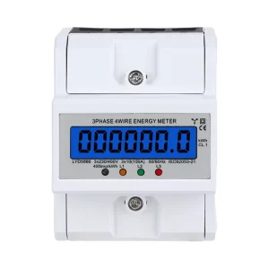 Three-phase Four-wire Din Rail Electric Energy Meter 3*220V 380V 10-80A Electricity Meter for Commercial and Residential Use