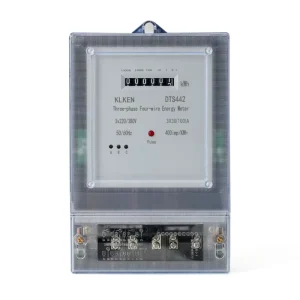 Three-phase Four-wire Electronic Energy Meter 380V Wall-mounted Installation High Power Class 1.0 Accuracy 100A Max Current