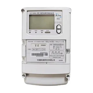 Three phase Prepayment Smart Energy Meter DDZY2898 Z 3*220 380 Vac 0.5(60)A 1(100)A Active Class B Reactive Class 2 RS485 PLC