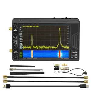 TinySA ULTRA+ Handheld 100kHz-5.4GHz Spectrum Analyzer 4-Inch Touchscreen High-Performance Signal Generator