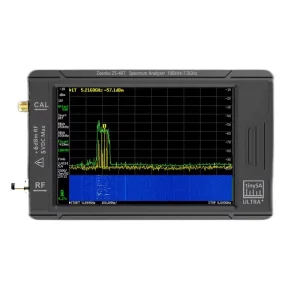 TinySA ULTRA + ZS 407 Plus Electronic Spectrum Analyzer 100K 7.3GHz Ultra Wide Frequency 4 Inch Touch Screen Accessory