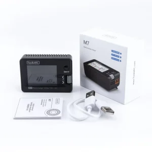 ToolkitRC M7 200W 10A DC Balance Charger Discharger 6S Lipo Battery Voltage Servo Checker ESC Receiver Signal Tester PWM Output