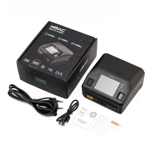 ToolkitRC M8AC AC 200W DC 600W 20A Balance Smart Charger Discharger PWM PPM SBUS Signal Tester Type-C 65W FPV Drone