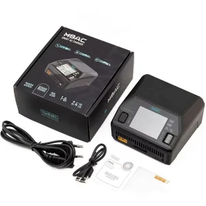ToolkitRC M8AC Smart Lipo Battery Charger Discharger AC 200W DC 600W 20A for 1-8S LiHV Lipo Battery PD 65W FPV Model Parts
