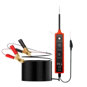 TopDiag P55 Pro Universal Voltage Tester Pen Car Electrical System Diagnostic Power Probe Circuit Tester Support Flashlight