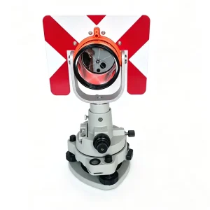 Total Station Prism Kit With Tribrach and Adapter Surveying Instrument Optical Plummet Metal Tribrach Prism Set Reflector System