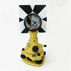 Total Station Survey Prism Kit With Tribrach and Adapter Surveying Instrument High-Accuracy Optical Plummet Tribrach Prism Set