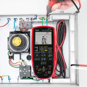 Touch Pad High Accuracy Waterproof 4-Digit Display True RMS Auto Range Multimeter Type K Multi Tester 1000V Capacitance