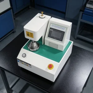 Touch Screen Burst Strength Tester Fully Automatic Pneumatic Clamping Paperboard Burst Test Equipment