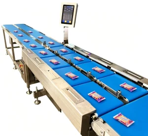 Touch Screen PLC Control Multihead Combination Weigher Intelligent Weighing System