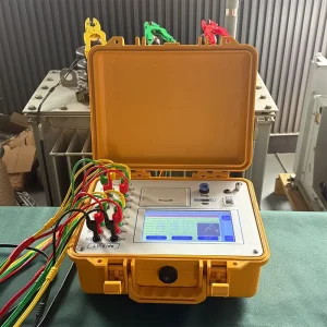 Transformer DC Winding and Turns Ratio Tester 2 in 1 TTR Meter with High Low Voltage Connection Reversal Warning