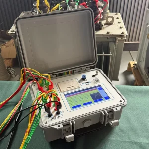 Transformer DC Winding and Turns Ratio Tester with Output Short-circuit Alert and Thermal Printer Printing Function