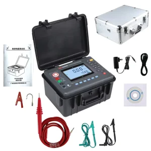 Transformers Cables 5KV-15KV 10T-50T ES3045 ES3045E ES3045F High Voltage Digital Only Insulation Resistance Meter 0.01M
