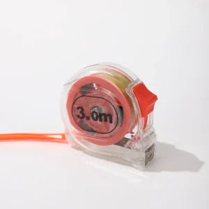 Transparent Tape Measure Lightweight Mini Stainless Steel Precision Measuring Tape 3M 5M Customized