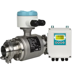 Tri Clamp Sanitary Milk Electromagnetic Flow Meter DN25/DN50 RS485 Liquid/Fluid Food Grade OEM High Accuracy IP65/IP68