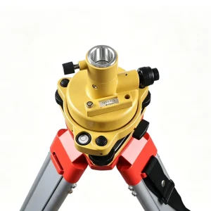 Tribrach Adapter 5/8*11 Thread Optical Plummet Alloy Material with Level Bubble for Total Station Prism Surveying Instrument