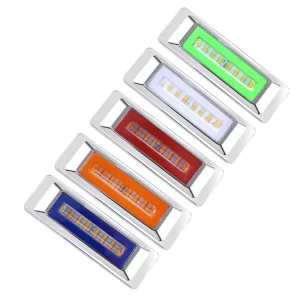 Truck Van Side Lights Tail Lights Clearance Lights Side Marker Lights Waterproof High Brightness Automotive Warning Lamps