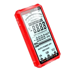 True RMS 5999 Digits Auto-ranging Smart Digital Multimeter Multi Tester With 5.0″ Big LCD Screen Backlight Displaying