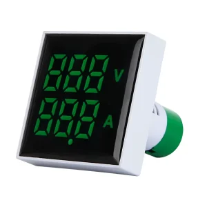 Trustworthy Products Large Screen LED Mini Voltmeter Power Indicator Light Capable of Detecting Hertz and Temperature Ammeter