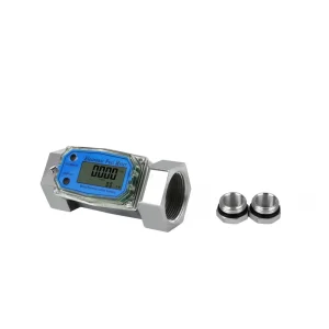 Turbine Flow Meter 0.5% High Accuracy 1″ 1.5″ 2″ Stainless Steel for Liquid Gas Oil Water