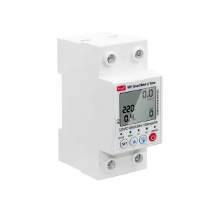 Tuya App Din Rail Power Energy Meter for Tuya WIFI Smart Electricity Meter Monitor Voltage Curve Ammeter