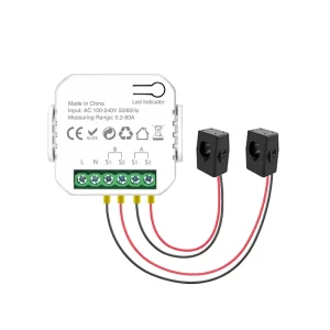 Tuya Smart Wifi Energy Meter Bidirection Channel with Current Transformer Clamp App Monitor Power