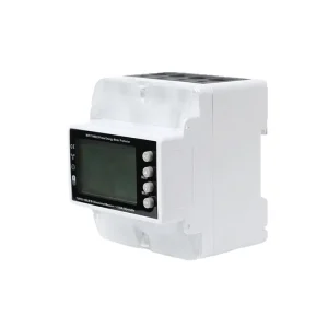 Tuya WiFi 3 Phase 380V 100A Smart RCBO Circuit Breaker Energy Meter Color Display Remote Control Over Voltage Protection